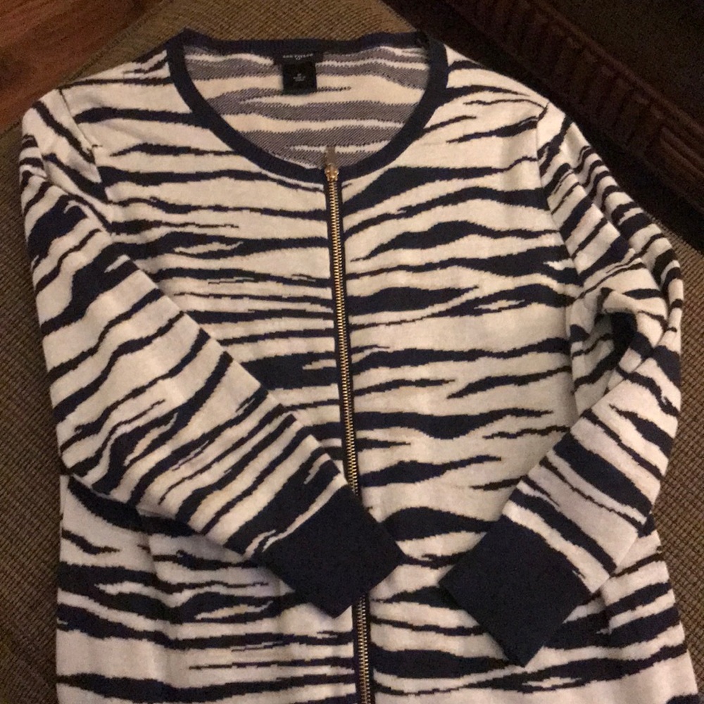 Ann Taylor animal print sweater